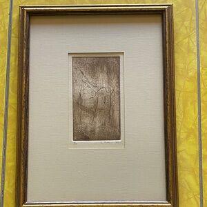 Vintage Landscape Etching 1/10